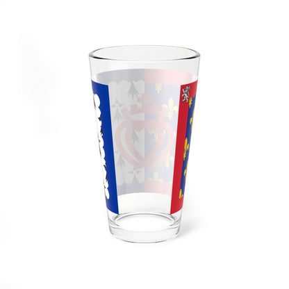 Cultural flag of Pays-de-la-Loire (France) Pint Glass 16oz