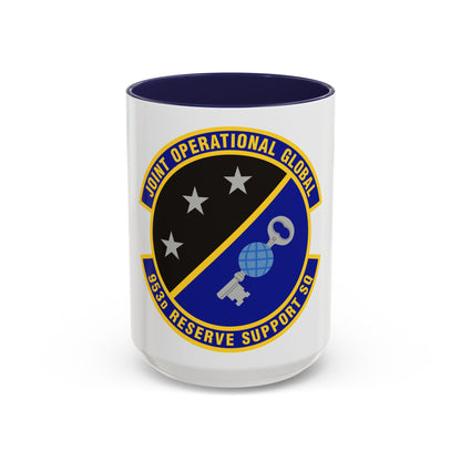 953d Reserve Support Squadron (U.S. Air Force) Accent Coffee Mug