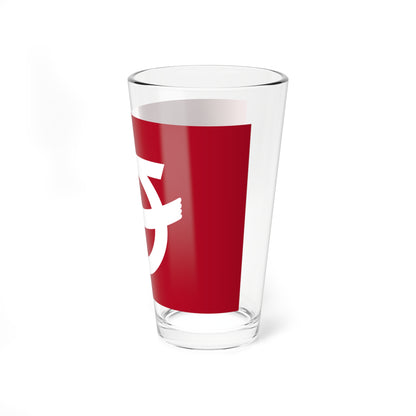 Flag of Taishi Osaka (Japan) Pint Glass 16oz