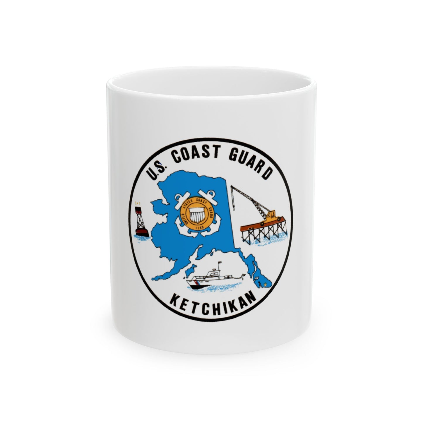 USCGC Planetree WLB 307 (U.S. Coast Guard) White Coffee Mug