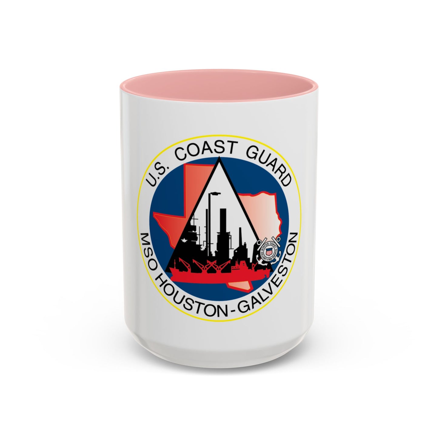 USCG MSO Houston Galveston (U.S. Coast Guard) Accent Coffee Mug