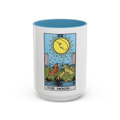 The Moon (Tarot Card) Accent Coffee Mug