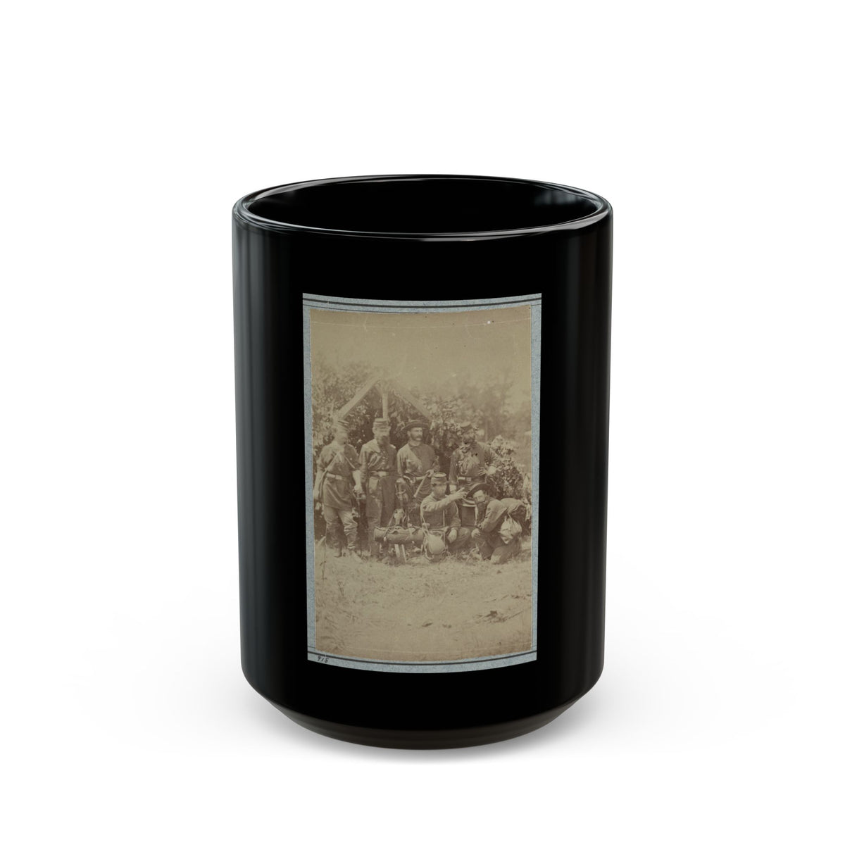 2d Rhode Island Infantry 015 (U.S. Civil War) Black Coffee Mug