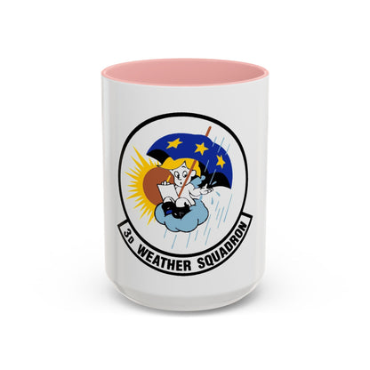3 Weather Squadron ACC (U.S. Air Force) Accent Coffee Mug