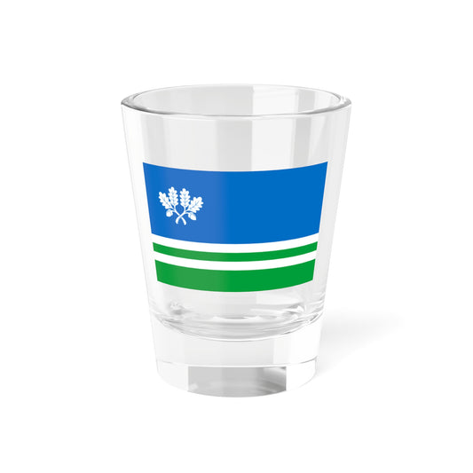 Tapa valla lipp (Estonia) Shot Glass 1.5oz