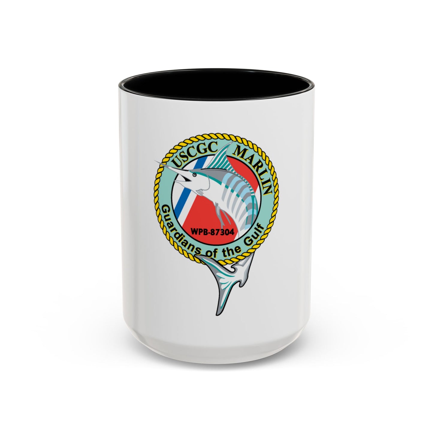 USCG Marlin WPB 87304 (U.S. Coast Guard) Accent Coffee Mug