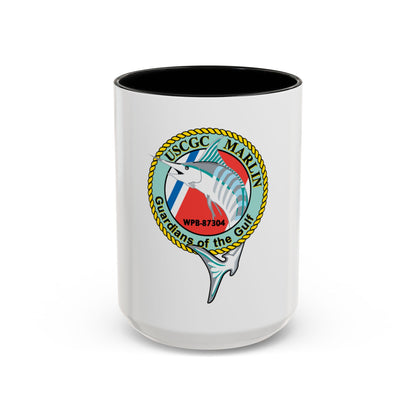 USCG Marlin WPB 87304 (U.S. Coast Guard) Accent Coffee Mug