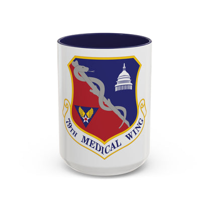 79th Medical Wing (U.S. Air Force) Accent Coffee Mug