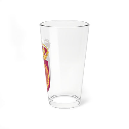 Fallskärmsjägarskolan vapen (Sweden) (Coat of Arms) Pint Glass 16oz