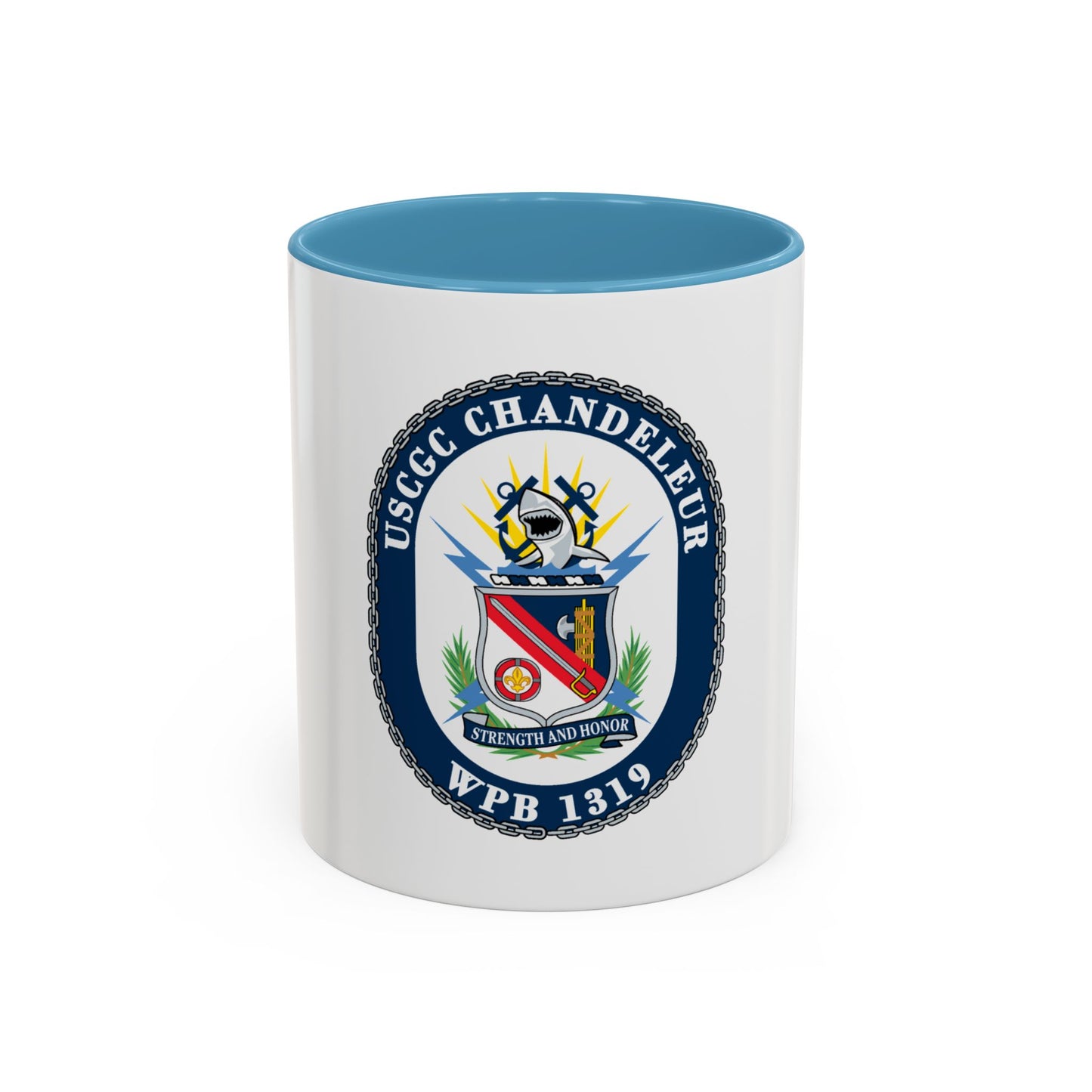 USCGC Chandeleur WPB 1319 (U.S. Coast Guard) Accent Coffee Mug