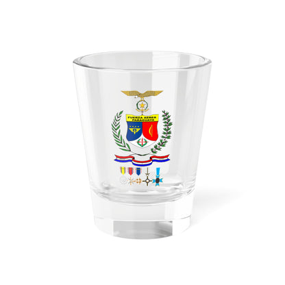 FUERZA AEREA PARAGUAYA (Paraguay) (Coat of Arms) Shot Glass 1.5oz
