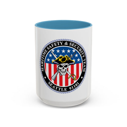 Maritime Safety & Security Team Seattle MSST (U.S. Coast Guard) Accent Coffee Mug