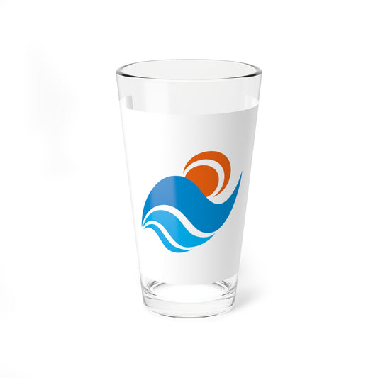 Flag of Nishiizu Shizuoka (Japan) Pint Glass 16oz