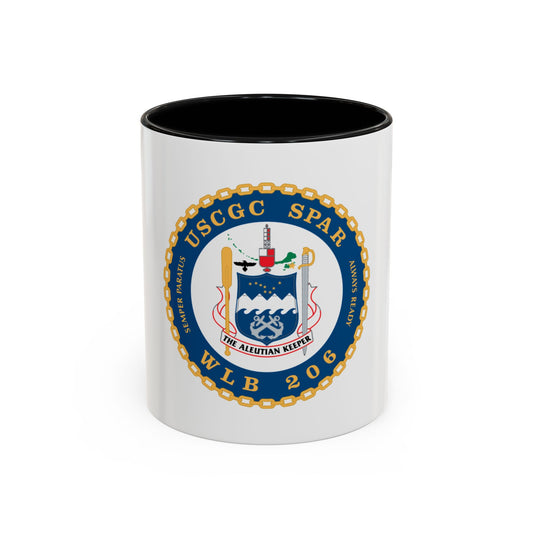 USCGC Spar WLB 206 (U.S. Coast Guard) Accent Coffee Mug