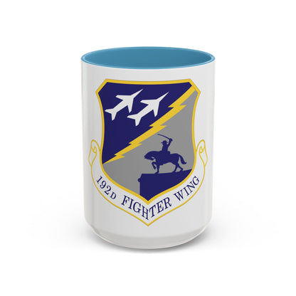 192nd Wing (U.S. Air Force) Accent Coffee Mug