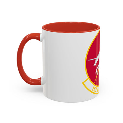 167 Airlift Squadron (U.S. Air Force) Accent Coffee Mug