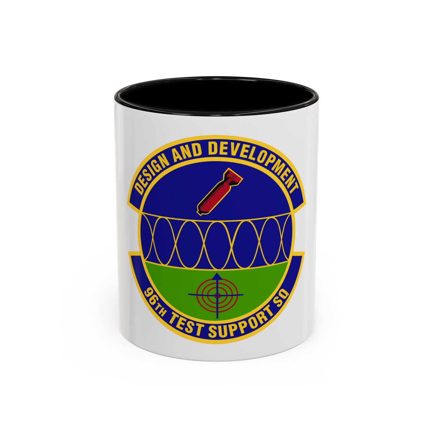 96th Test Support Squadron (U.S. Air Force) Accent Coffee Mug