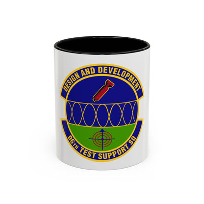 96th Test Support Squadron (U.S. Air Force) Accent Coffee Mug