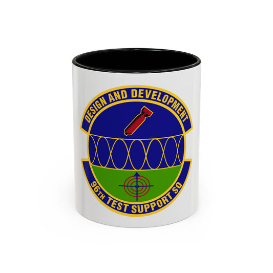 96th Test Support Squadron (U.S. Air Force) Accent Coffee Mug