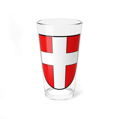 Coat of Arms of Volyn Oblast (Ukraine) (Coat of Arms) Pint Glass 16oz