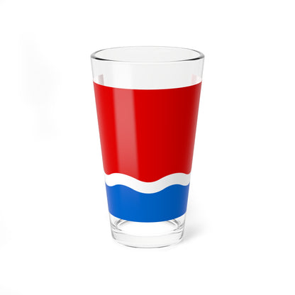 Flag of Amur Oblast (Russia) Pint Glass 16oz