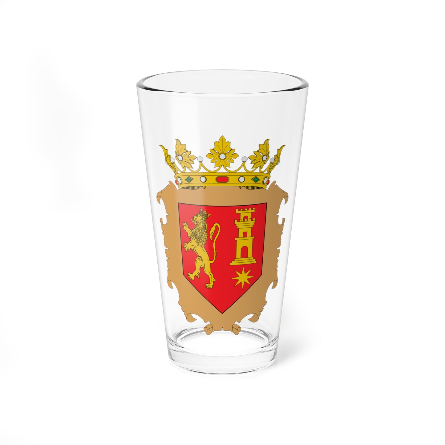 Escudo de Alberite-La Rioja (Spain) (Coat of Arms) Pint Glass 16oz