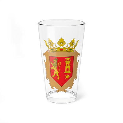 Escudo de Alberite-La Rioja (Spain) (Coat of Arms) Pint Glass 16oz