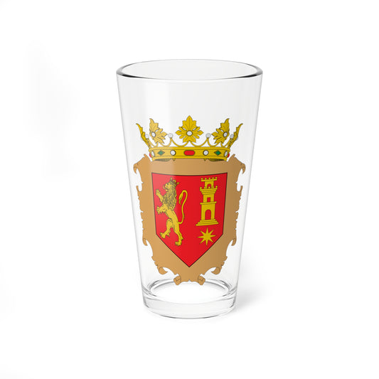 Escudo de Alberite-La Rioja (Spain) (Coat of Arms) Pint Glass 16oz