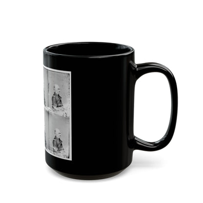 Adml. Shubrick, U.S.N. (U.S. Civil War) Black Coffee Mug