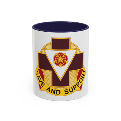 99 Field Hospital (U.S. Army) Accent Coffee Mug