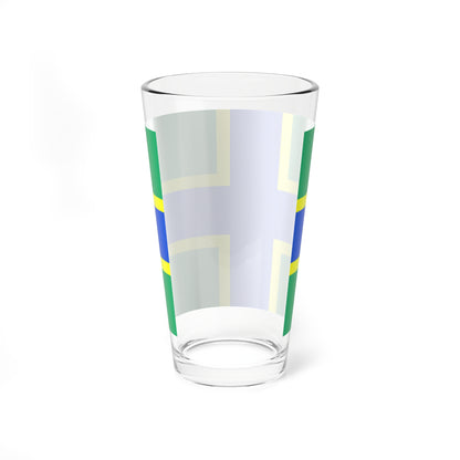 Flag of Vepsia (Russia) Pint Glass 16oz