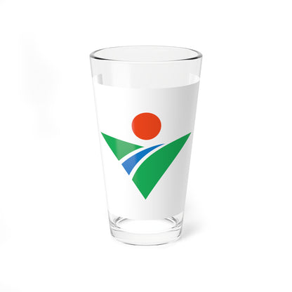 Flag of Shonai Yamagata (Japan) Pint Glass 16oz