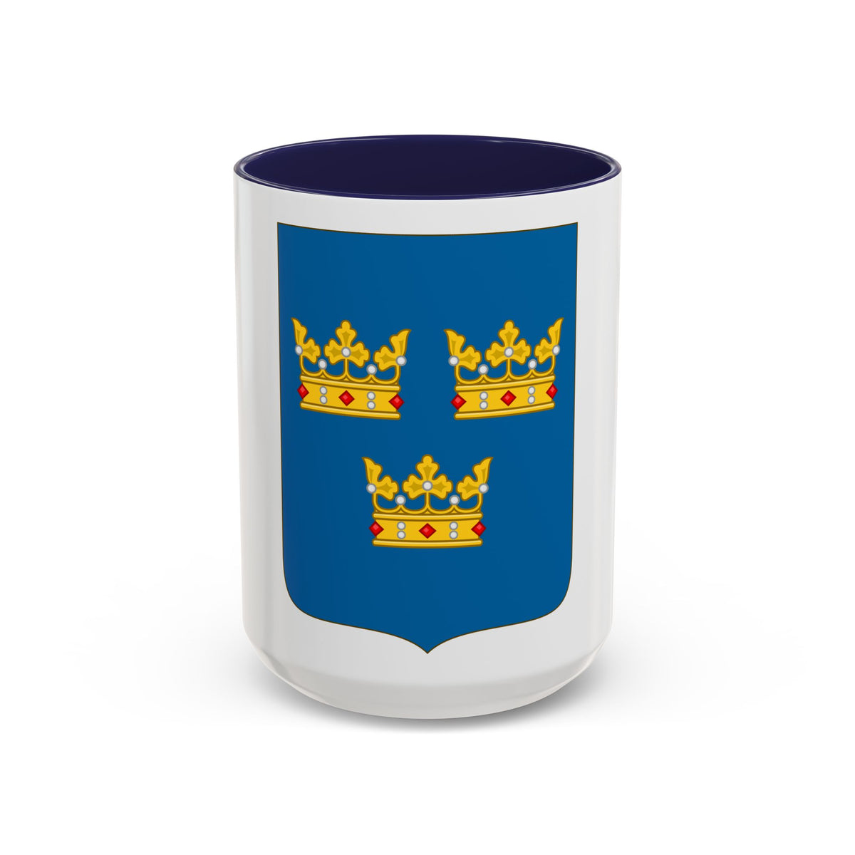 Shield of arms of Sweden - Accent Coffee Mug