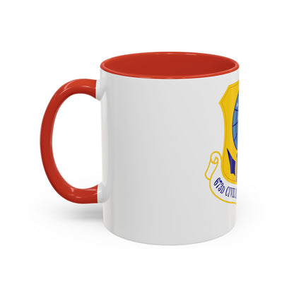 673d Civil Engineer Group (U.S. Air Force) Accent Coffee Mug