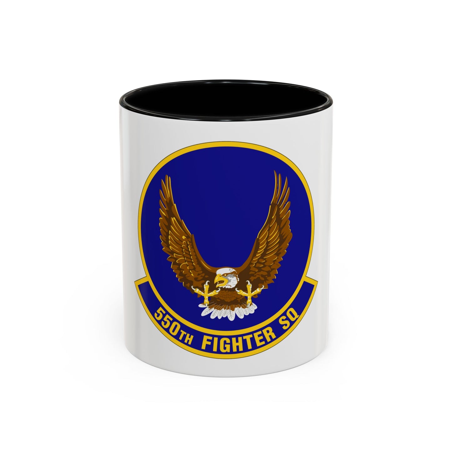 550 Fighter Squadron AETC (U.S. Air Force) Accent Coffee Mug