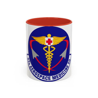 82d Aerospace Medicine Squadron (U.S. Air Force) Accent Coffee Mug