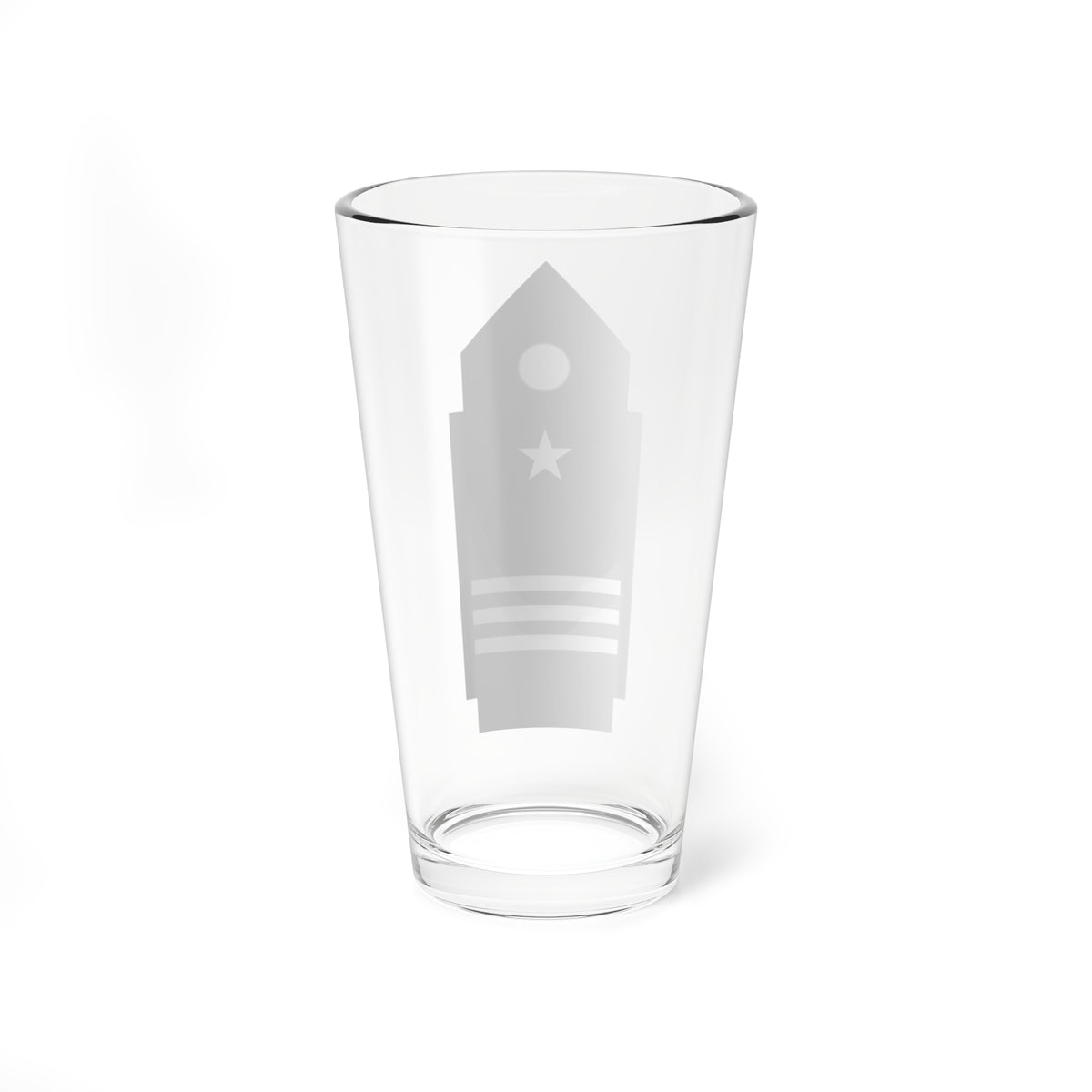 SS.OO.8.  CDB   CASACA   (Chile) (Military Rank) Pint Glass 16oz
