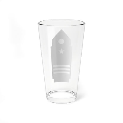 SS.OO.8.  CDB   CASACA   (Chile) (Military Rank) Pint Glass 16oz
