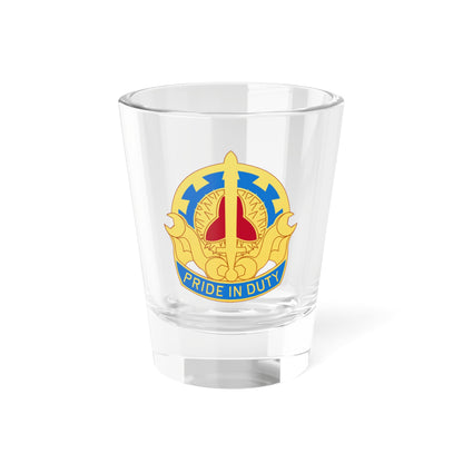 Verre à liqueur du 138e bataillon de maintenance (armée américaine) 1,5 oz