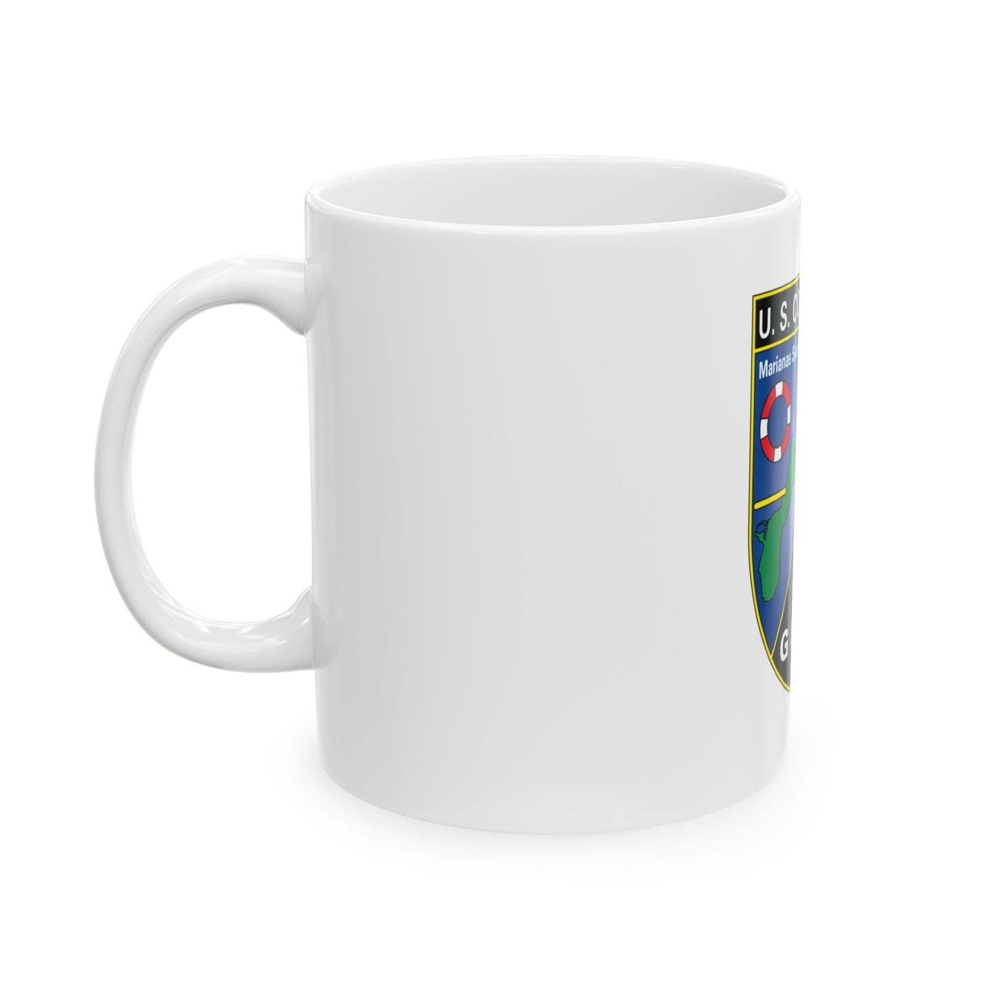 USCG Marianas Sect MSO Guam (U.S. Coast Guard) White Coffee Mug