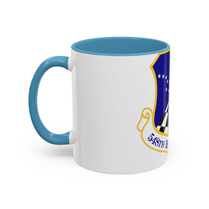 548 Intelligence Surveillance and Reconnaissance Group ACC (U.S. Air Force) Accent Coffee Mug