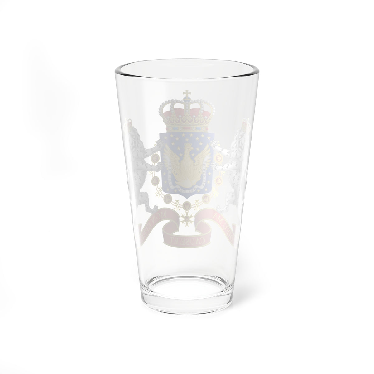 Great Coat of Arms of the Kingdom of Haiti 1811-1820 (Haiti) (Coat of Arms) Pint Glass 16oz