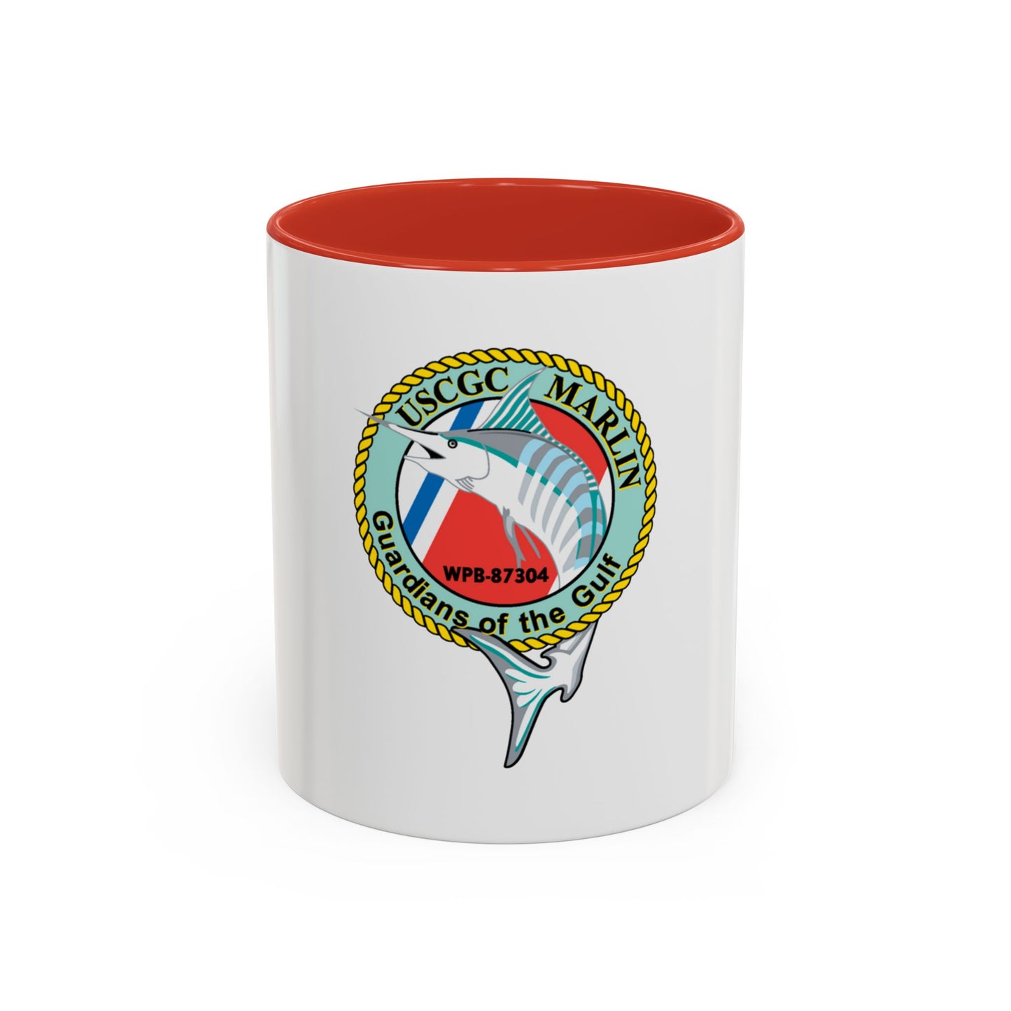USCG Marlin WPB 87304 (U.S. Coast Guard) Accent Coffee Mug