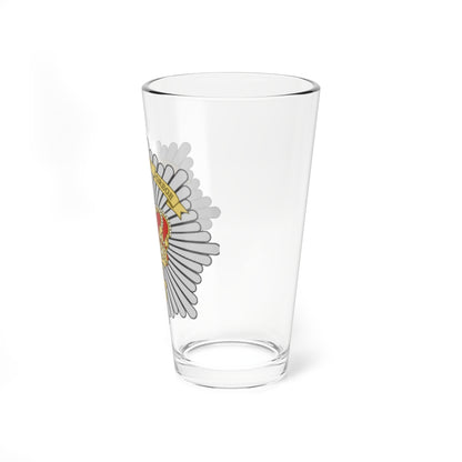 Emblem for the Danish Royal Life Guards (Denmark) (Coat of Arms) Pint Glass 16oz