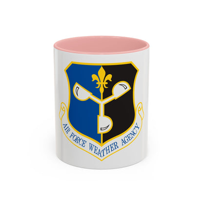 Air Force Weather Agency (U.S. Air Force) Accent Coffee Mug