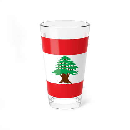 Flag of Lebanon 1943-1995 (Lebanon) Pint Glass 16oz