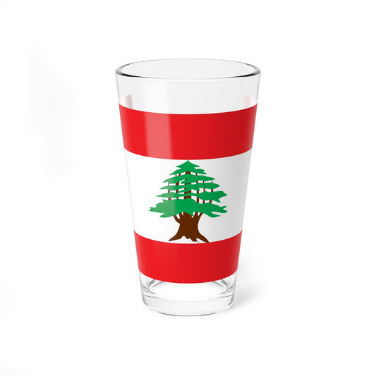 Flag of Lebanon 1943-1995 (Lebanon) Pint Glass 16oz
