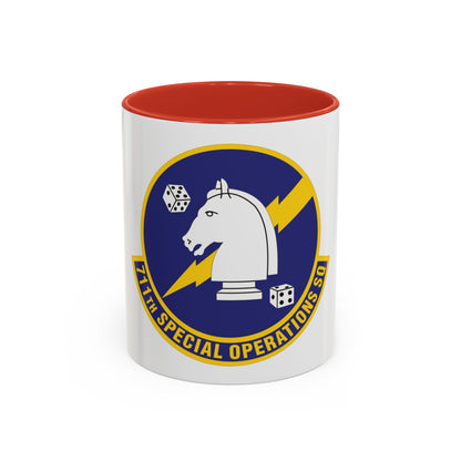 711th Special Operations Squadron (U.S. Air Force) Accent Coffee Mug