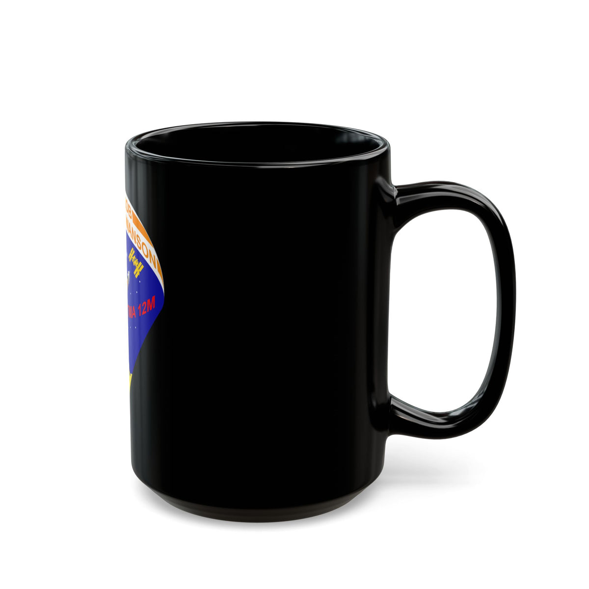 Soyuz TMA-12M (Soyuz Programme) Black Coffee Mug