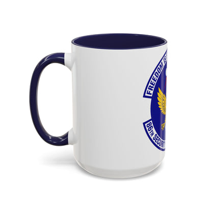 86 Security Forces Squadron USAFE (U.S. Air Force) Accent Coffee Mug